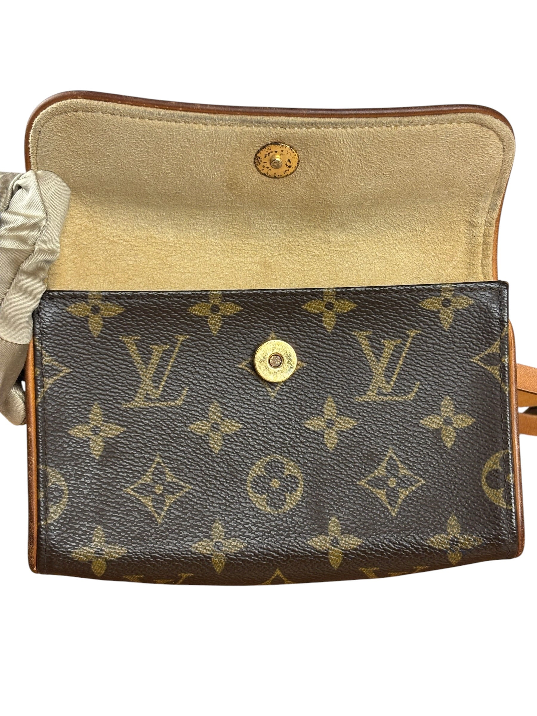 Louis Vuitton Monogram Mini Twin Florentine Waist Pochette