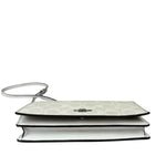 Coach Signature Canvas Anna Foldover Clutch White