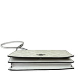 Coach Signature Canvas Anna Foldover Clutch White
