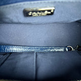 Chanel Gabrielle Small Sequin Hobo Bag Navy 2018