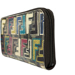 Fendi Zucca Spalmati FF Multicolor Long Wallet