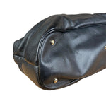 Gucci Vintage Black Leather Sienna Tote