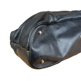 Gucci Vintage Black Leather Sienna Tote