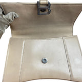 Balenciaga Beige Hourglass Top Handle Bag