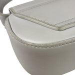Diesel White Leather 1DR XS Two-Way Mini Bag