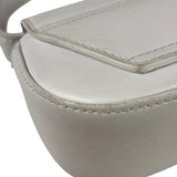 Diesel White Leather 1DR XS Two-Way Mini Bag