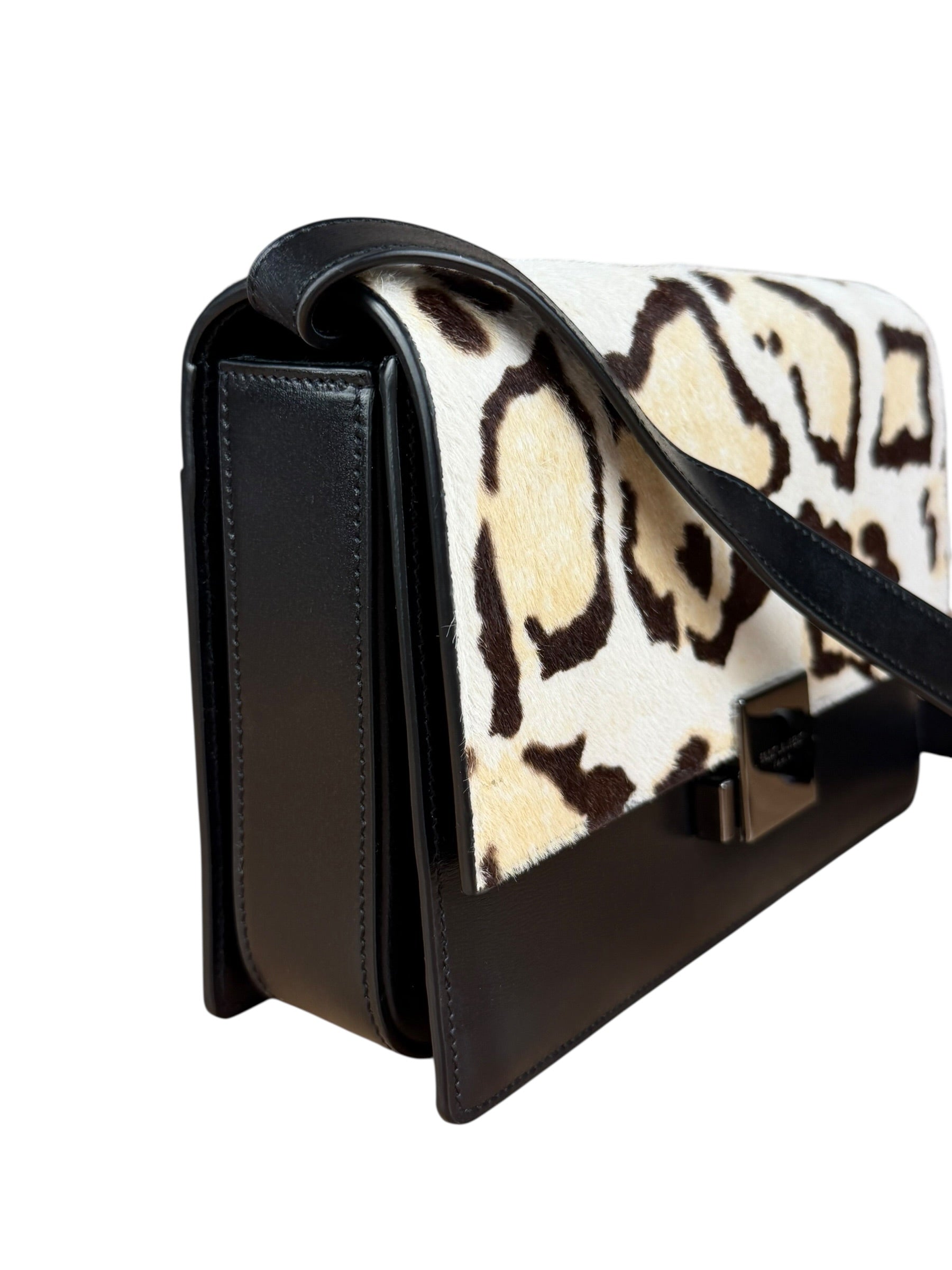 YSL Leopard Print Bellechasse Crossbody