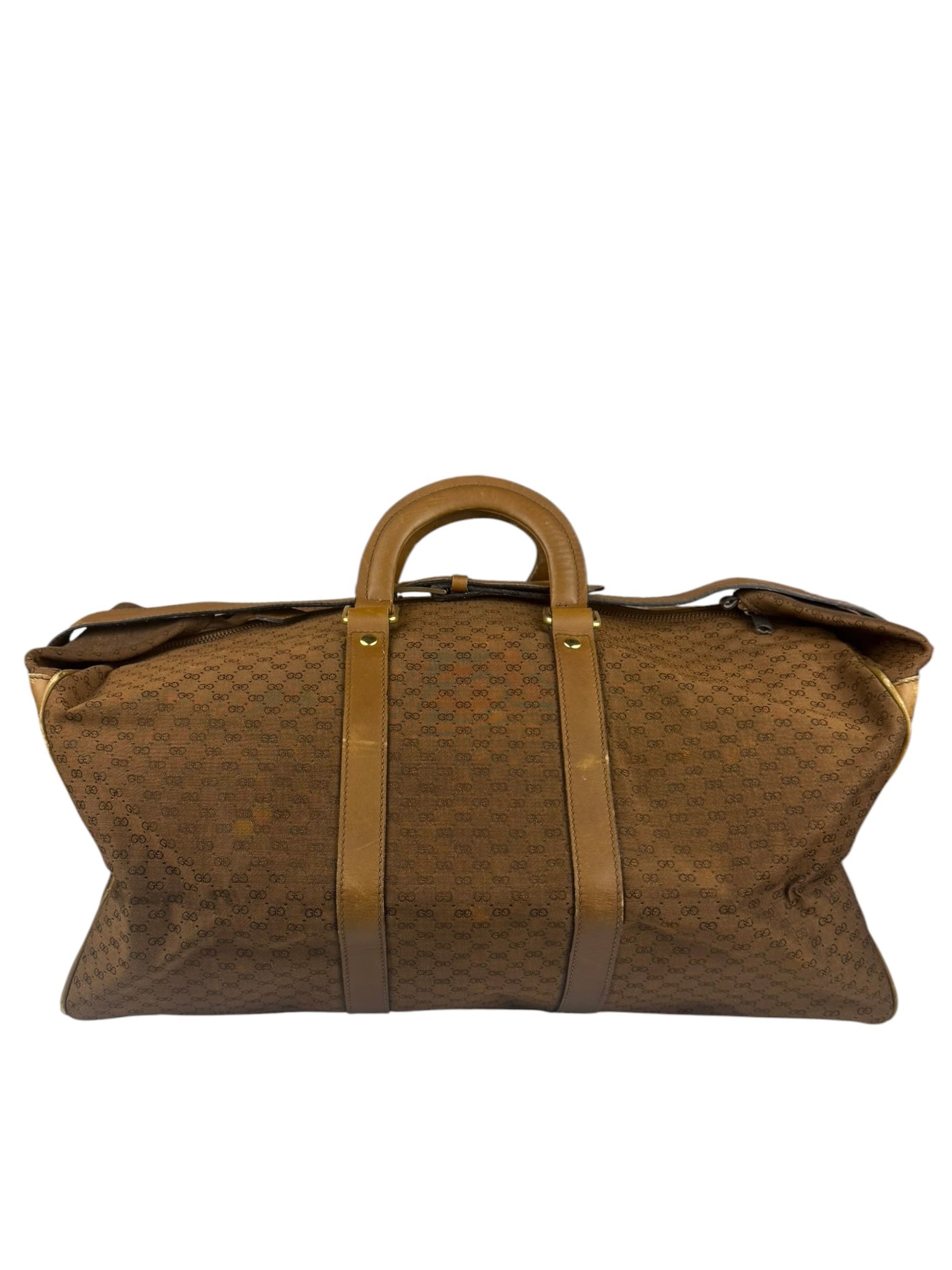 Gucci Vintage Micro GG Travel Bag