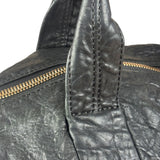 Alexander Wang Black Leather Rocco Duffel Line Shoulder/HandBag