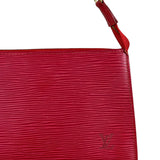 Louis Vuitton Red Epi Leather Pochette