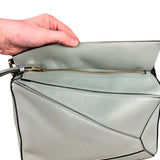 Loewe Green Medium Puzzle Bag