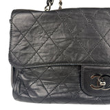 Chanel Black Calfskin Ritz Flap Bag 2007