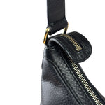Gucci Black Leather Heritage Horsebit Hobo Bag