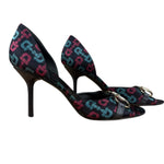 Gucci Vintage Horsebit Open Toe Pumps