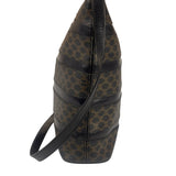Celine Coated Canvas Stripped Macadam Crossbody