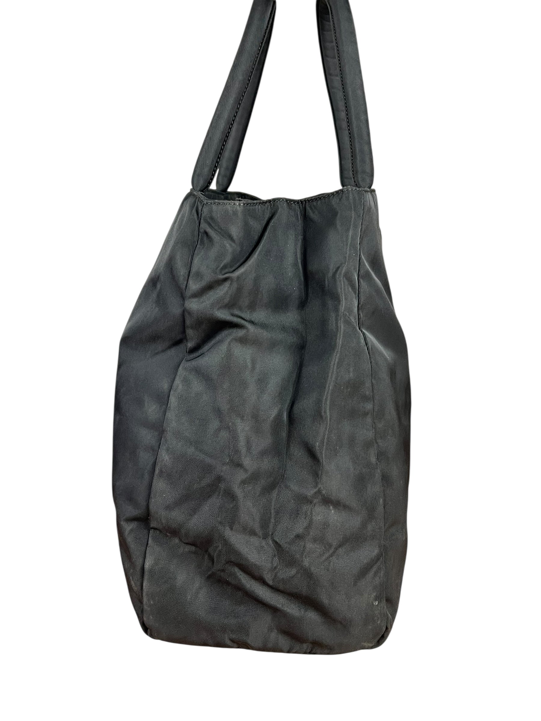 Prada Black Nylon Handbag
