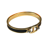 Hermes Enamel Mini Clic Chaine D'Ancre Bangle
