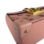 Gucci Valentines Day Padlock Bamboo Handle Handbag