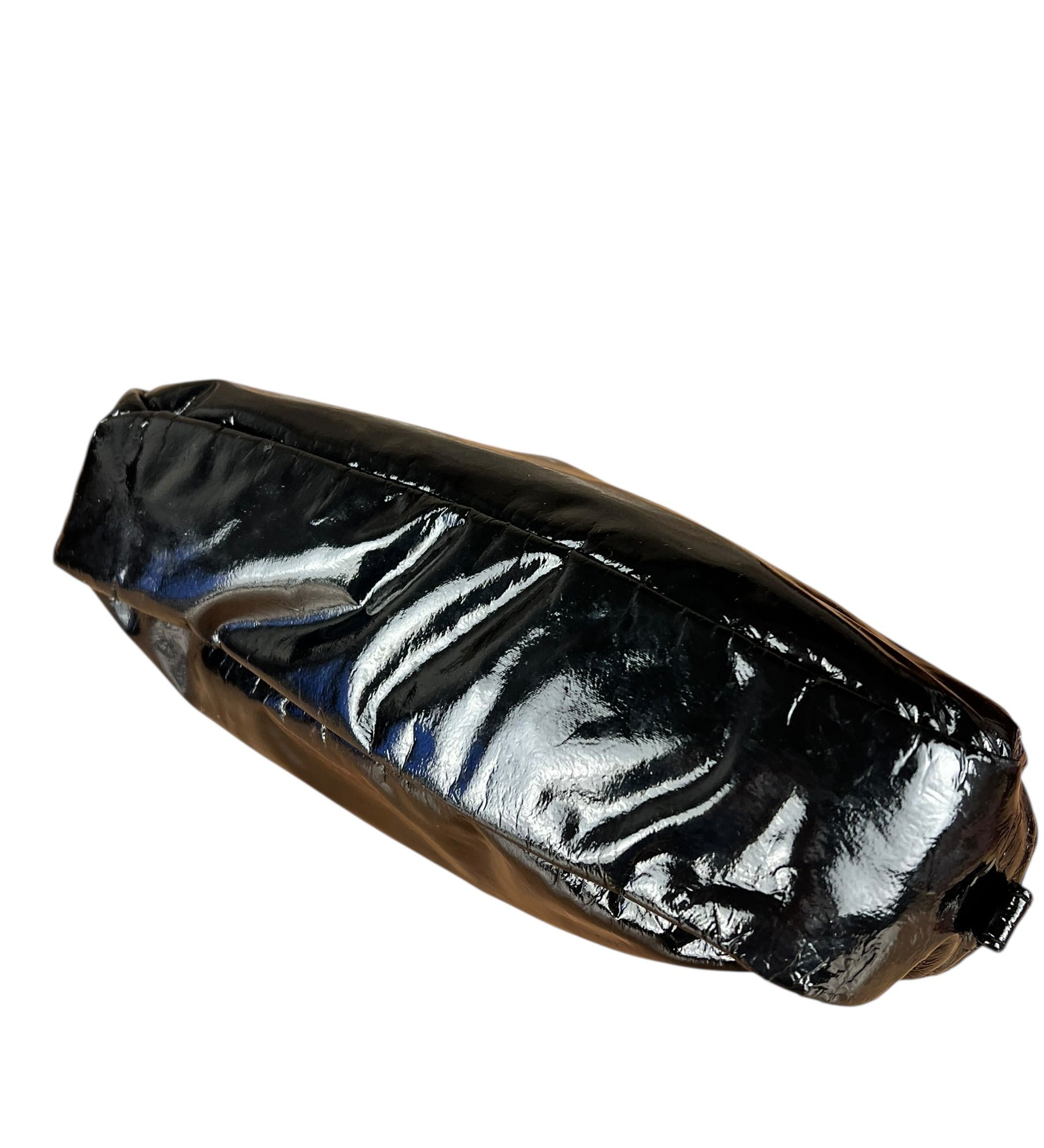 Prada Black Patent Vernice Cosmetic Pouch