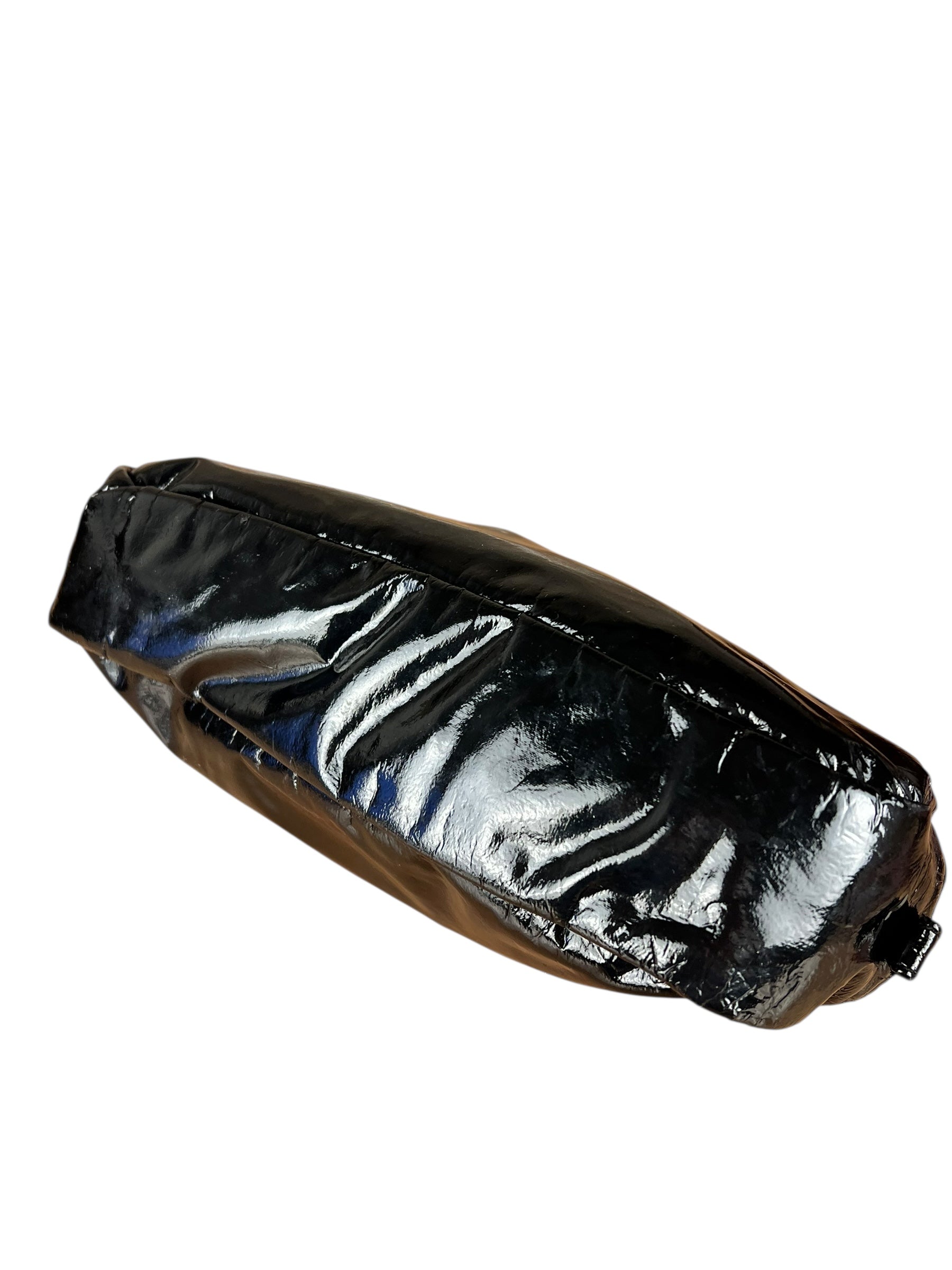 Prada Black Patent Vernice Cosmetic Pouch