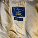 Burberry Vintage Grey Check Lined Coat