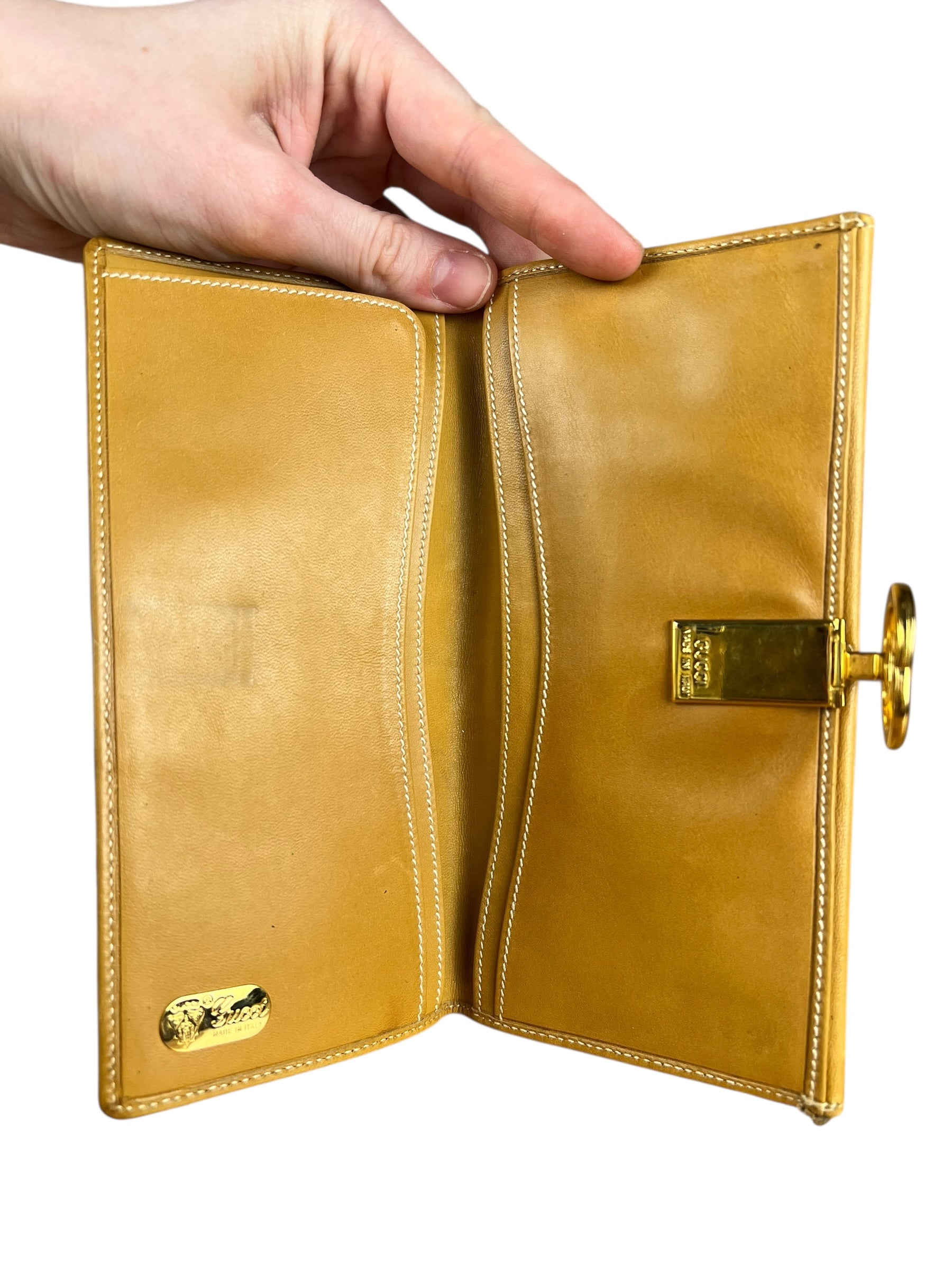 Gucci GG Vintage Sherry Line Long Wallet