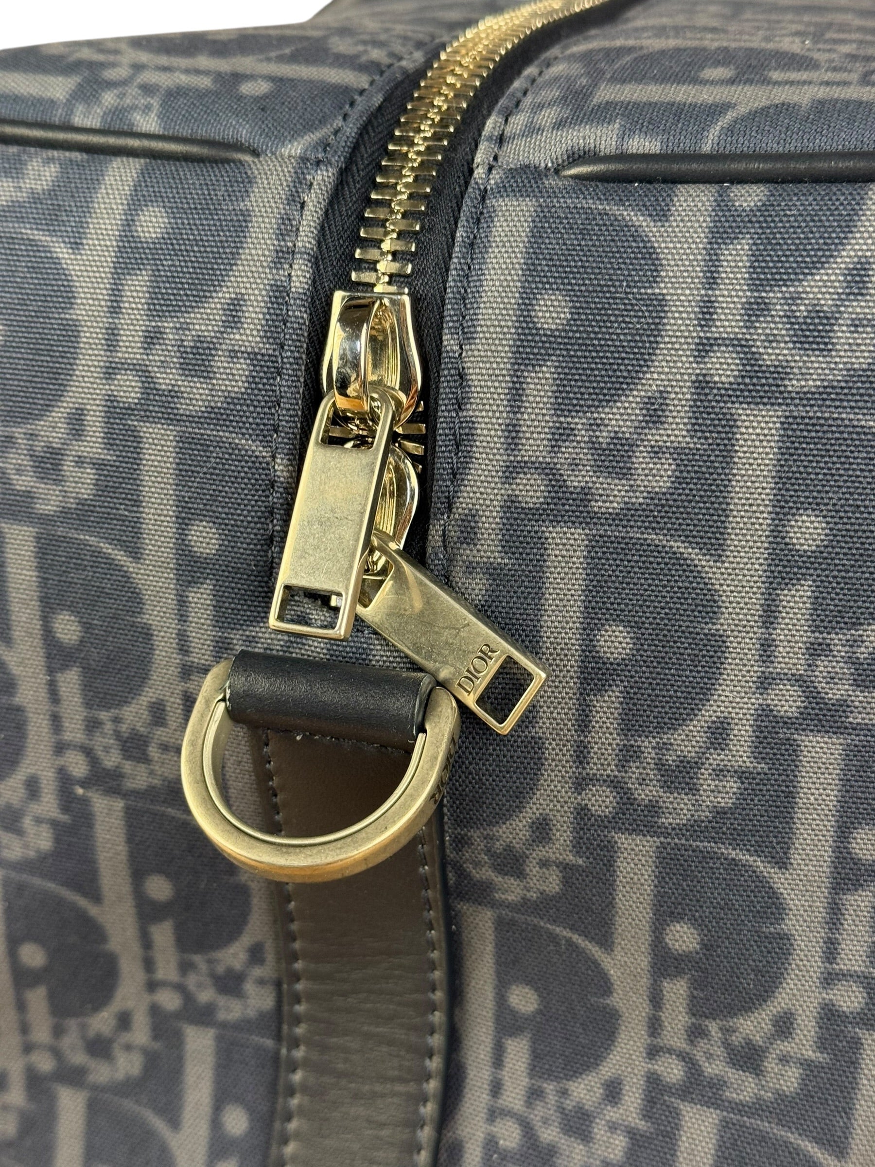 Christian Dior Tears Lingot 50 Oblique Duffel Bag