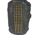 Alexander Wang Black Pebbled Leather Rocco Satchel