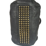 Alexander Wang Black Pebbled Leather Rocco Satchel