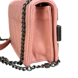 Chanel Pink Mini Boy Brick Chain Flap Bag 2013