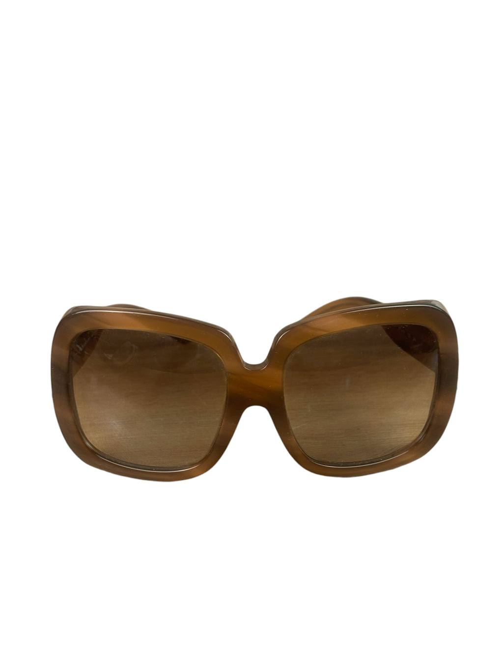 Burberry Brown Square Oversized Sunglasses B4062