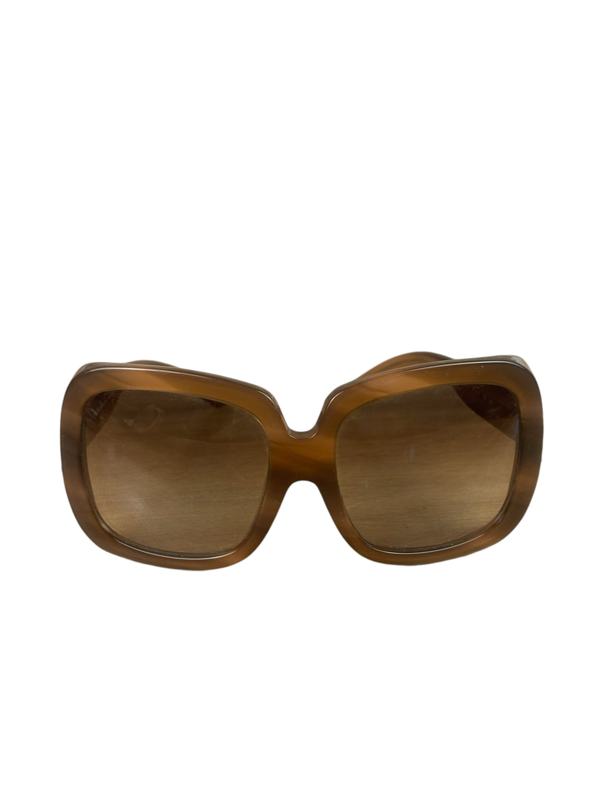 Burberry Brown Square Oversized Sunglasses B4062