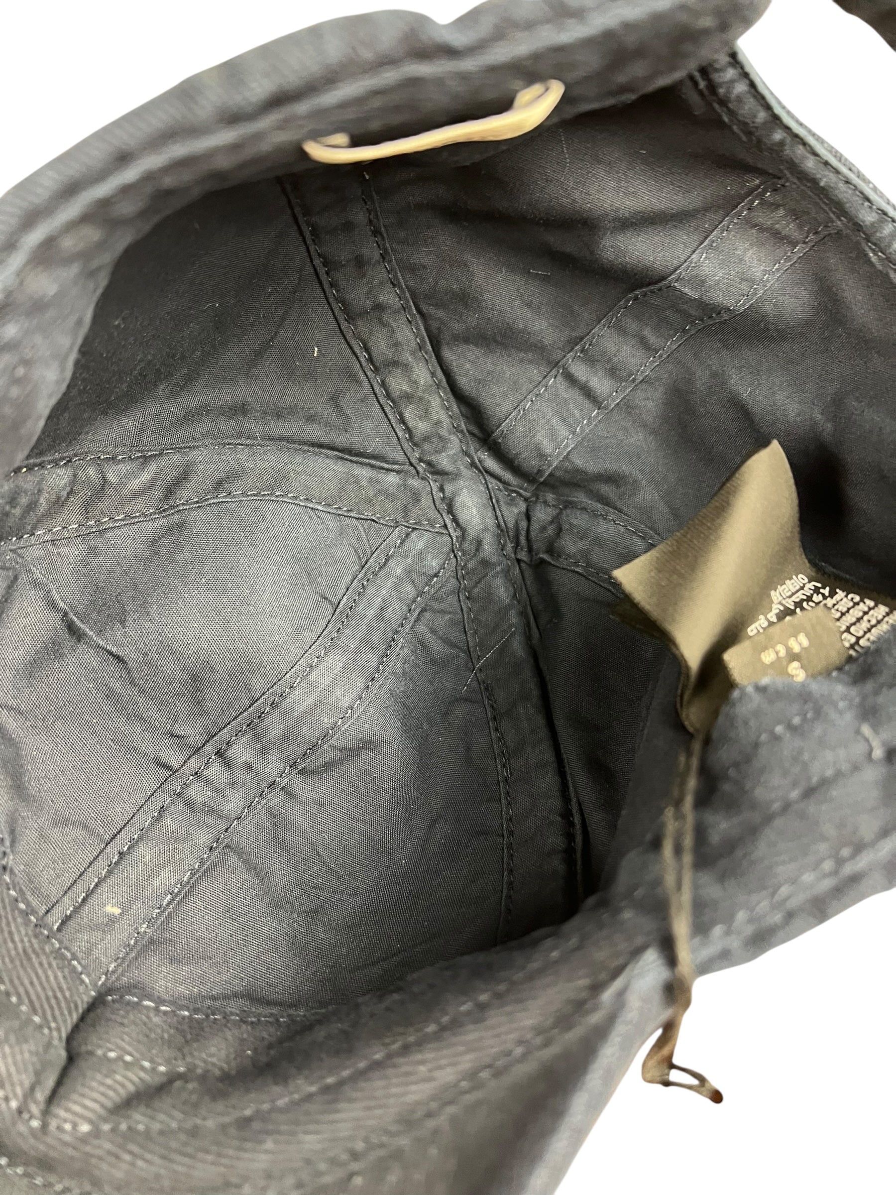 Balenciaga Navy Embroidered New York Cap