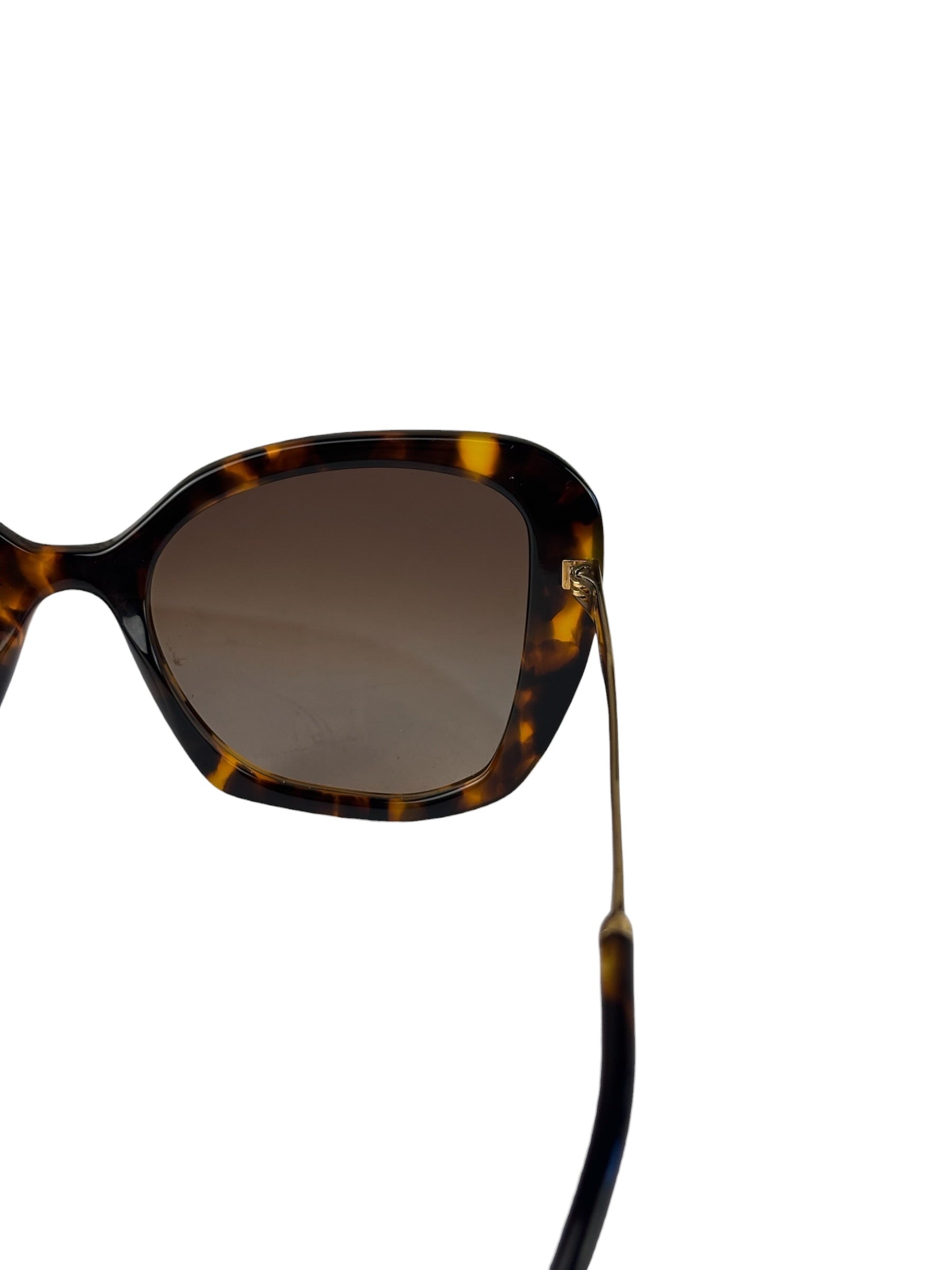 Prada Tortoise Shell SPY 03Y Oversized Butterfly Sunglasses