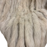 Vintage Saga Ivory/White Fox Fur Coat