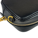 Prada Black Saffiano Leather Mini Camera Bag