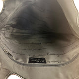 Ferragamo Vintage Black Leather Lined Shoulder Tote