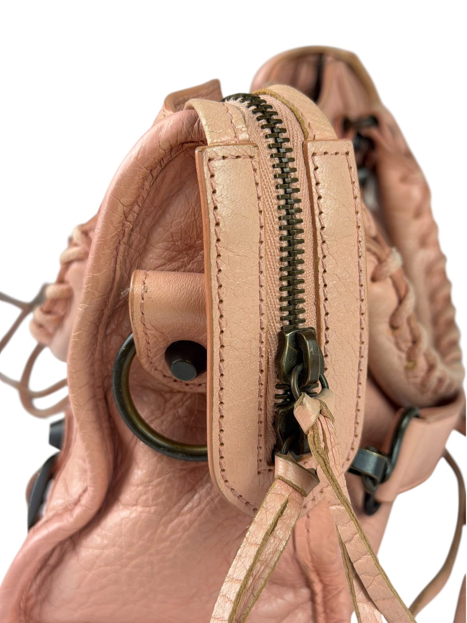 Balenciaga Rose Peach Le City Two-Way Bag