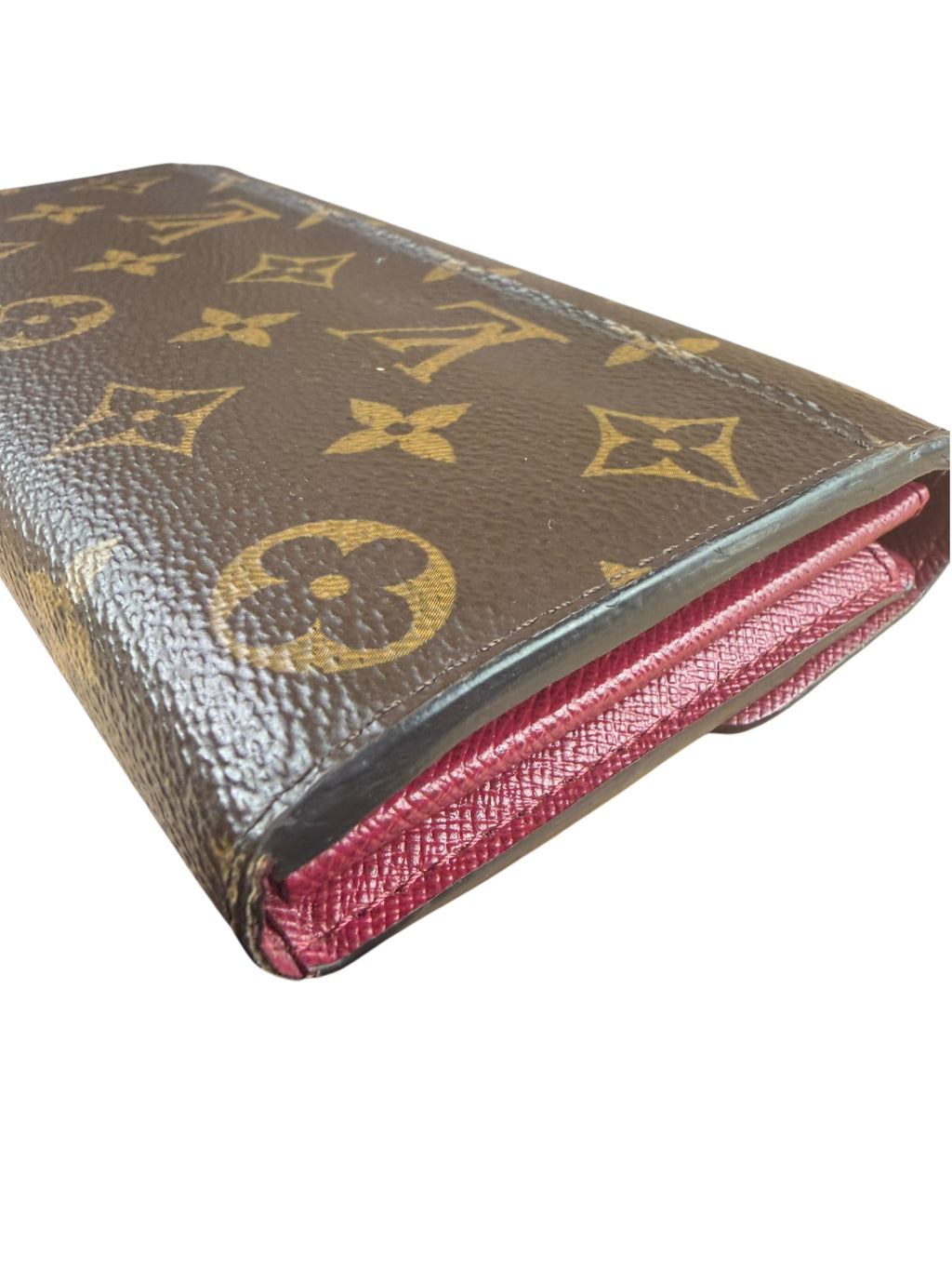 Louis Vuitton Monogram Sarah Flap Long Wallet