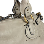 Chloe Beige Leather Paddington Shoulder Bag