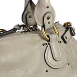 Chloe Beige Leather Paddington Shoulder Bag