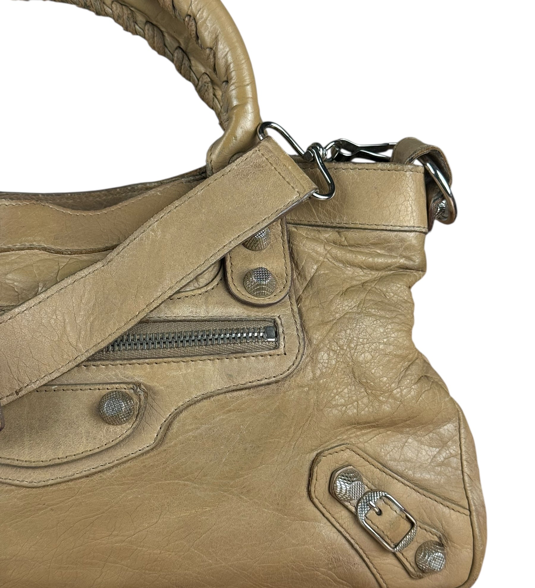 Balenciaga Small Brown Le City Bag