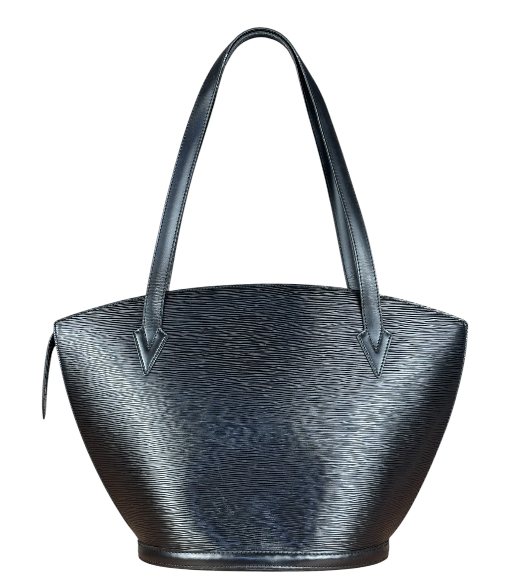 Louis Vuitton Vintage Black Epi Saint Jacques