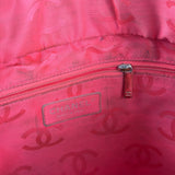 Chanel Black Leather Cambon Ligne Tote 2003