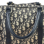Christian Dior Vintage Black Trotter Boston Bag