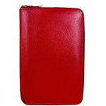 Hermes Rouge Epsom Leather Vintage Organizer Wallet