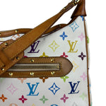 Louis Vuitton White Multi Murakami Boulogne Shoulder Bag