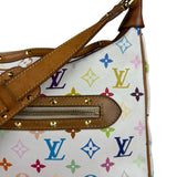 Louis Vuitton White Multi Murakami Boulogne Shoulder Bag