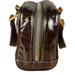 Loewe Metallic Bronze Leather Micro Amazona Mini Handbag