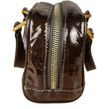Loewe Metallic Bronze Leather Micro Amazona Mini Handbag